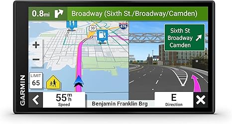 Garmin DriveSmart 66 6-inch Glass Screen Car GPS Navigator (010-02469-00) (Renewed)
