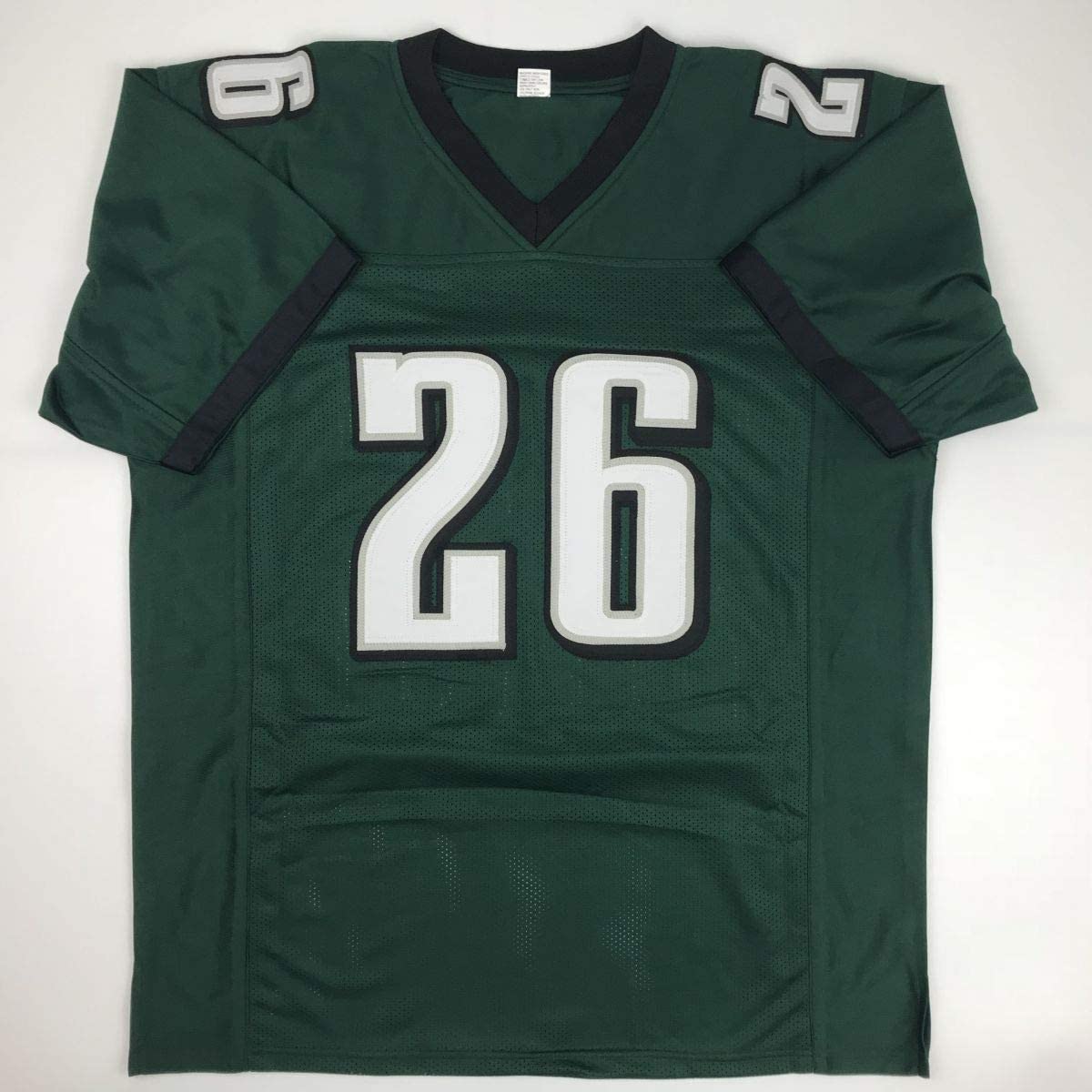 Autographed/Signed Jay Ajayi #26 Philadelphia Green Football Jersey JSA COA