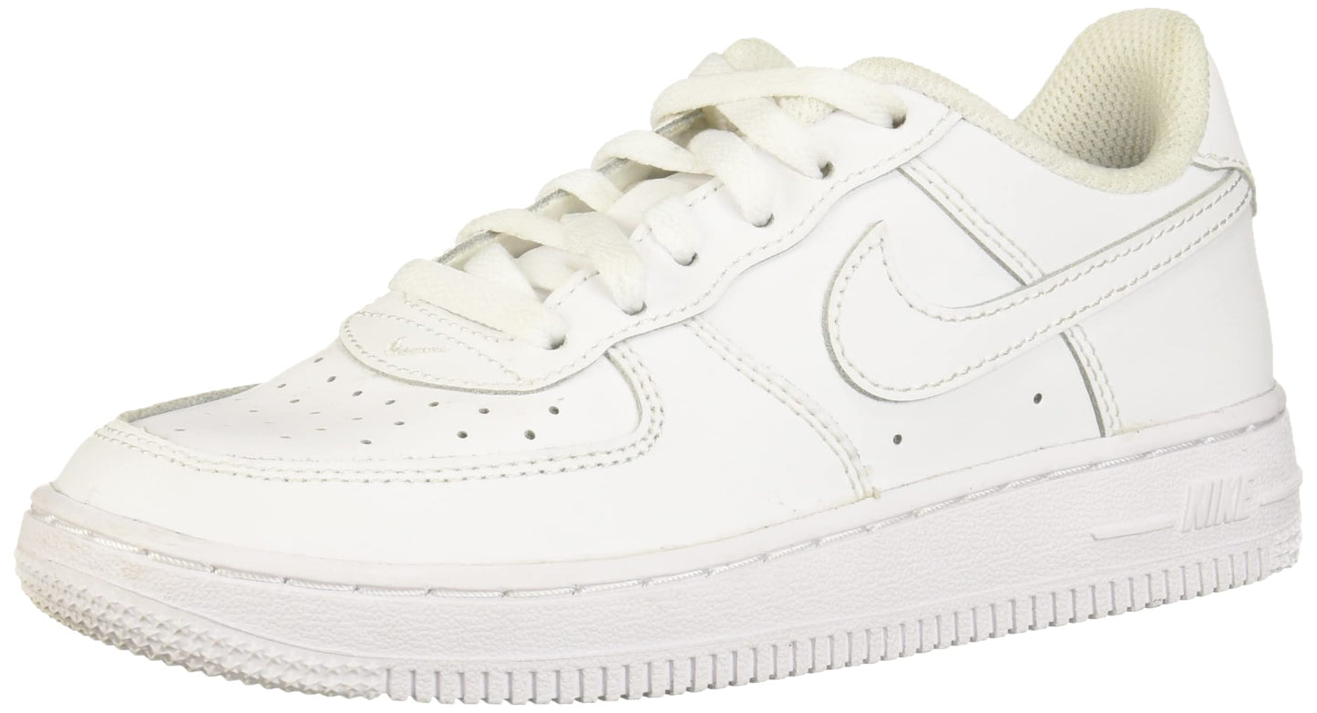 Nike Boy's Air Force 1 Mid LE (Big Kid) White/White 5.5 Big Kid M
