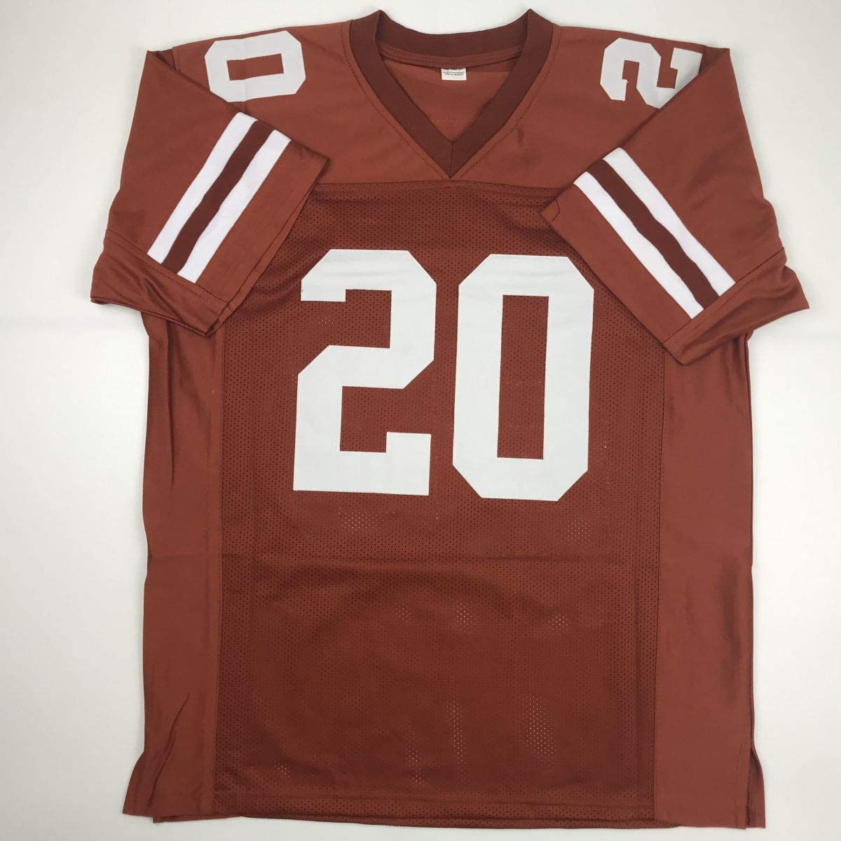 Autographed/Signed Earl Campbell HT 77 Texas Orange College Football Jersey JSA COA