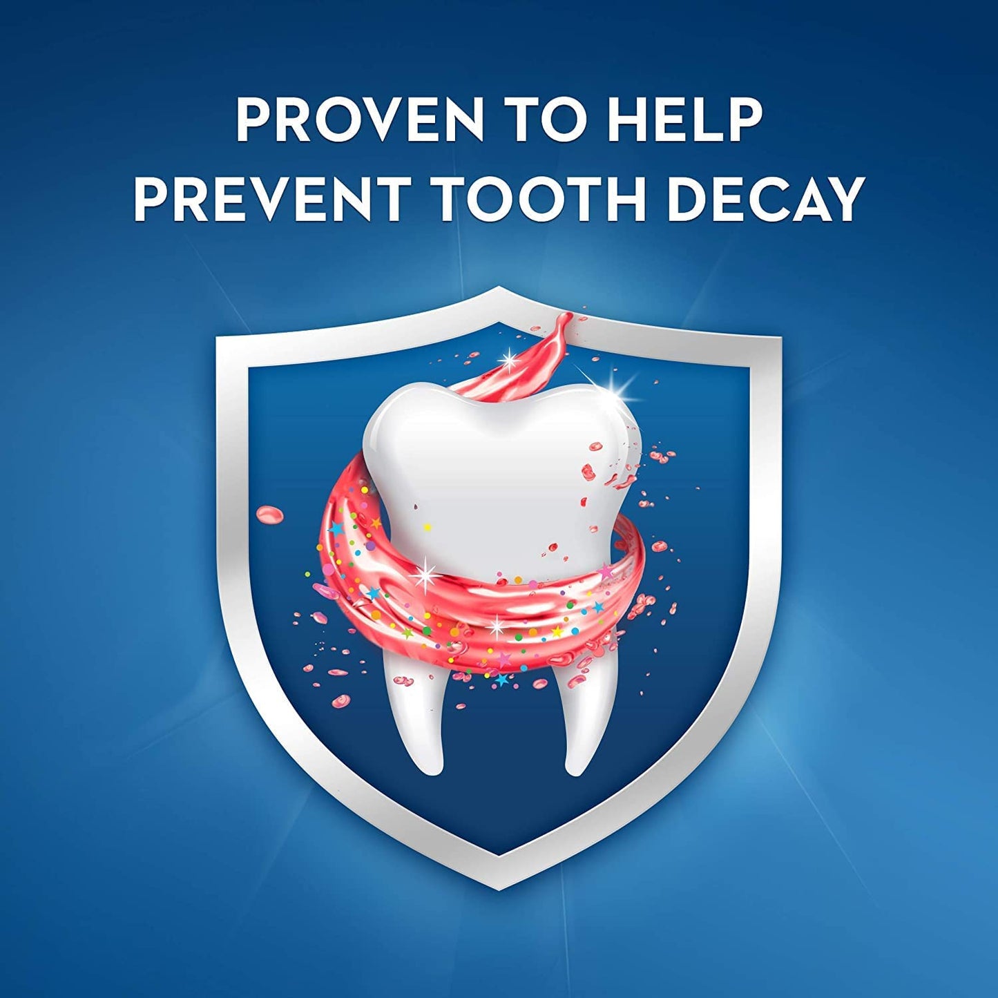 3-Pack of Crest Kids' Cavity Protection Toothpaste, Sparkle Fun, 4.6 Oz ea tube