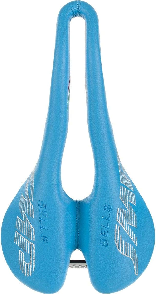 Selle SMP Pro Saddle with Steel Rails (Light Blue)