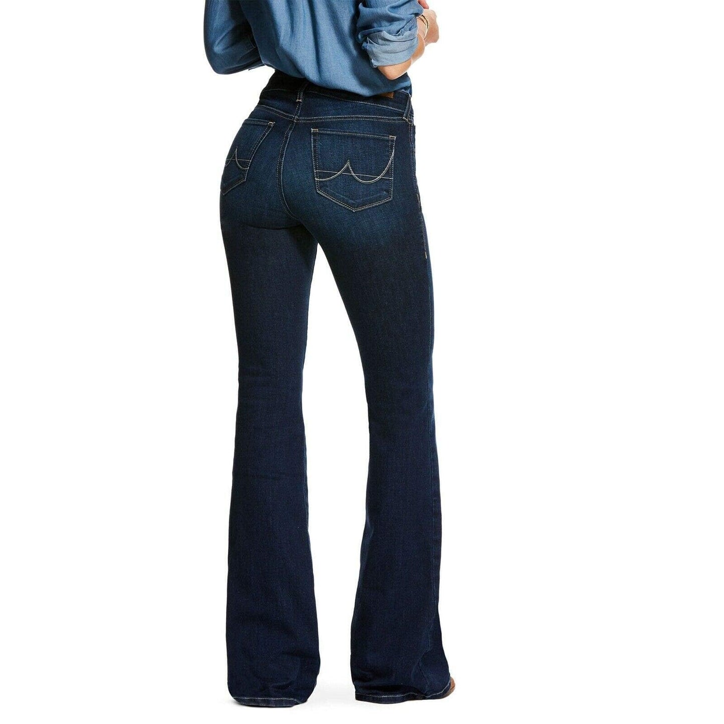 Ariat Female Ultra Stretch Perfect Rise Katie Flare Jean Maya 30