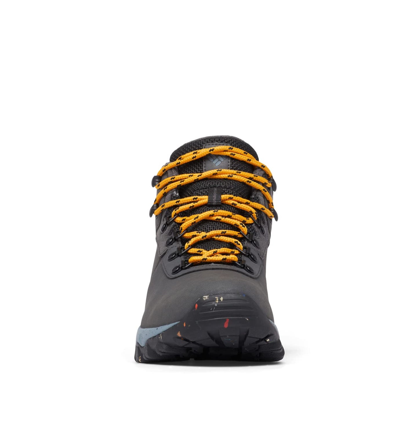 Columbia Men's Newton Ridge Waterproof Omni-Heat II, Dark Grey/Raw Honey, 10.5