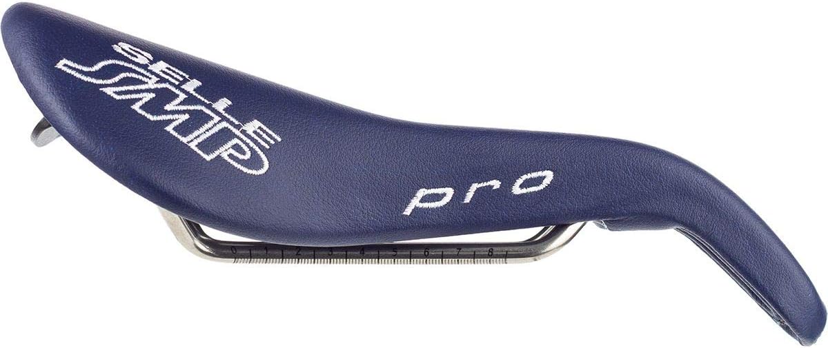Selle SMP Pro Saddle with Steel Rails (Blue)