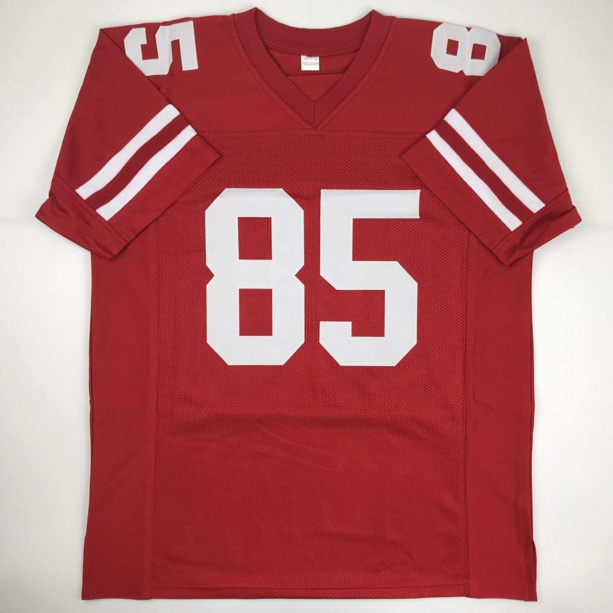 Autographed/Signed George Kittle San Francisco Red Football Jersey JSA COA