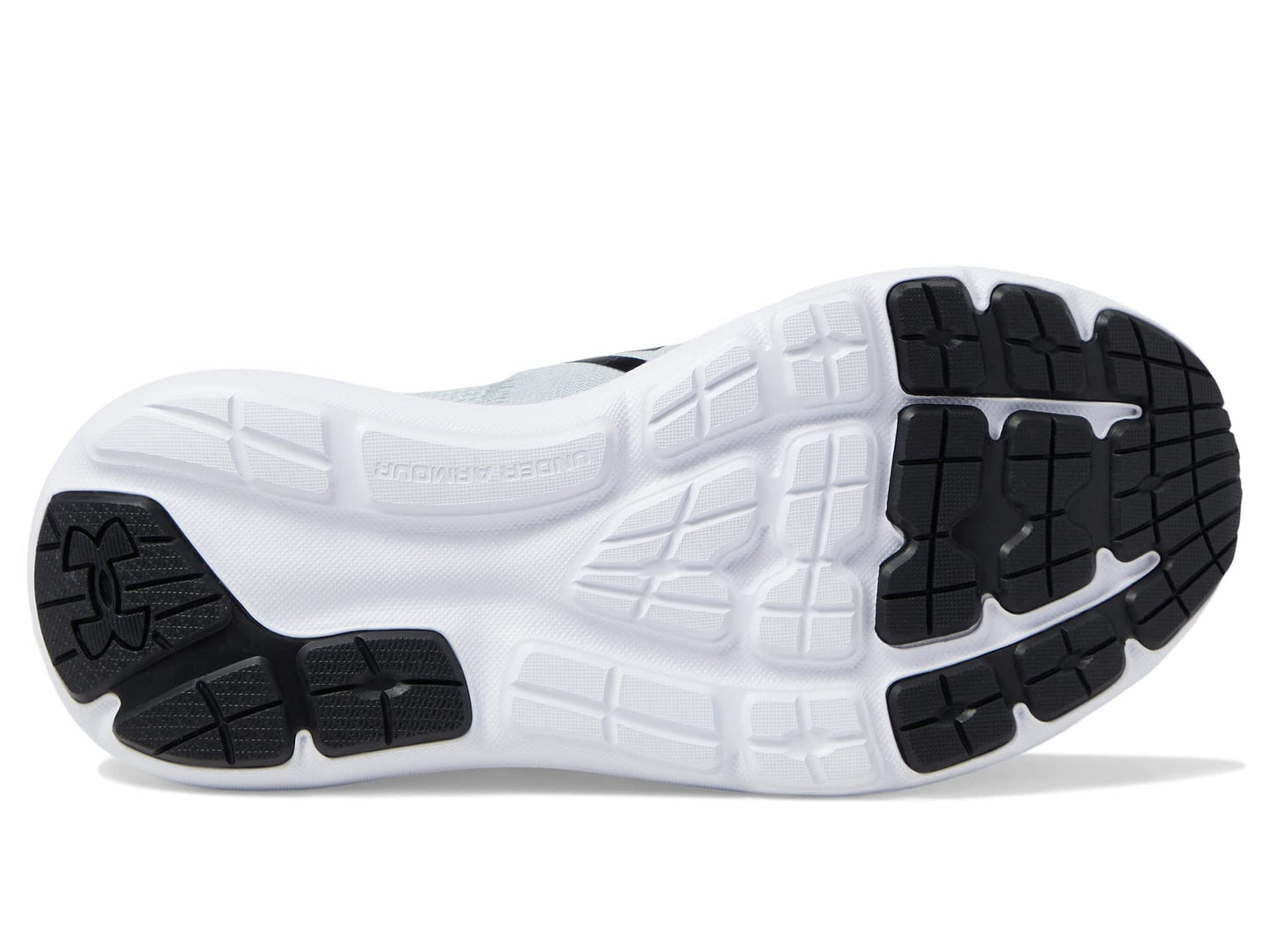 Under Armour Boy's Surge 3 Slip-On Print (Big Kid) Mod Gray/Black/Black 6.5 Big Kid M
