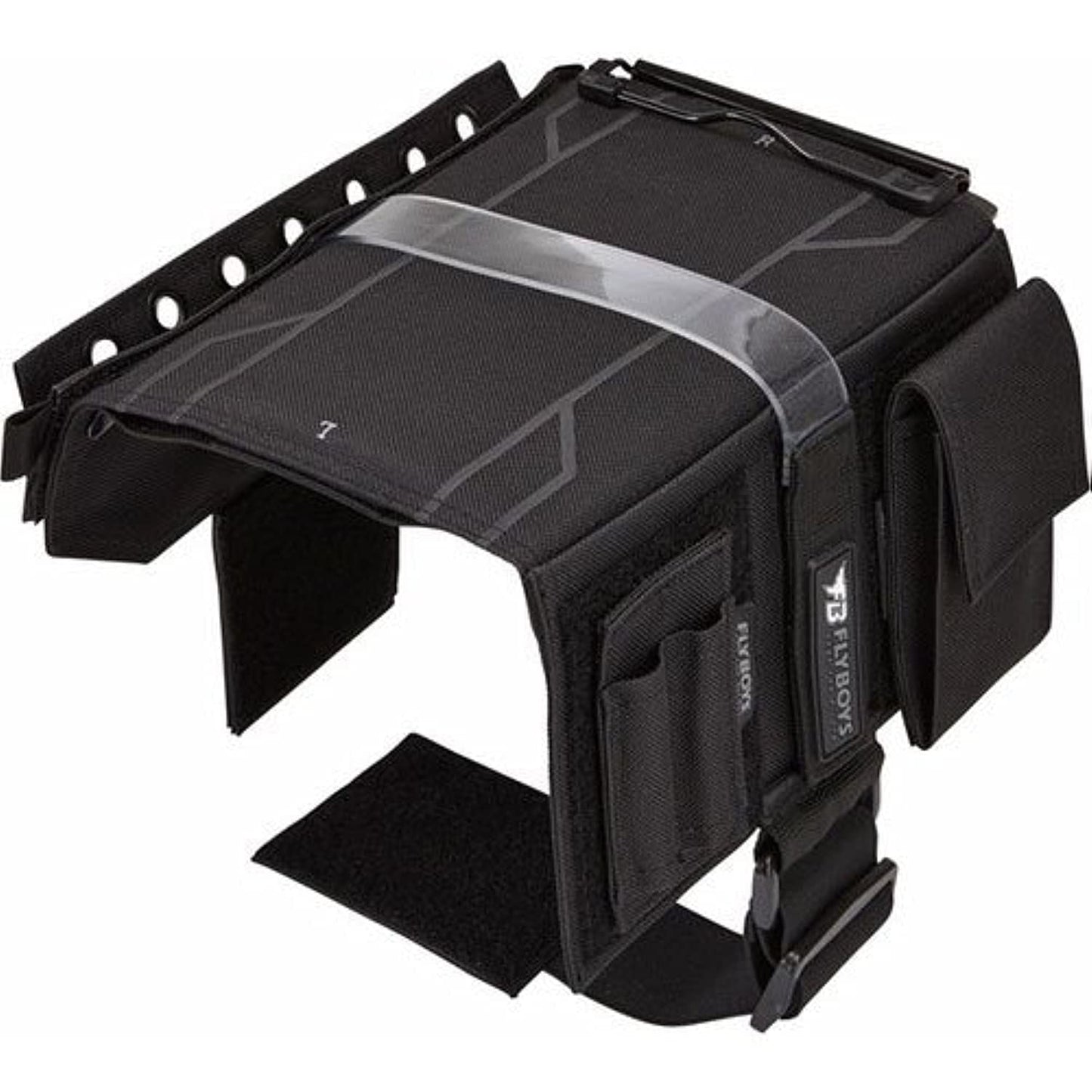 FlyBoys Reversible Kneeboard - Clipboard & Pen Holder - Reconfigurable Design