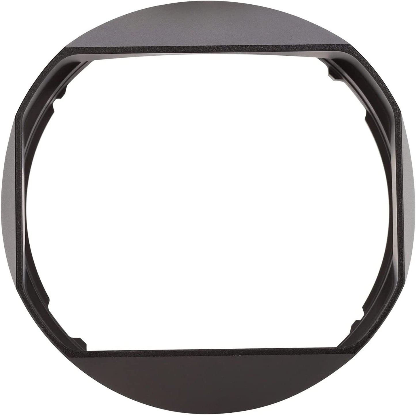 Haoge LH-X18N Bayonet Square Metal Lens Hood for Fujifilm Fuji XF 16-80mm F4 R OIS WR, Fujinon XF16-80mmF4 Lens Shade with Metal Cap