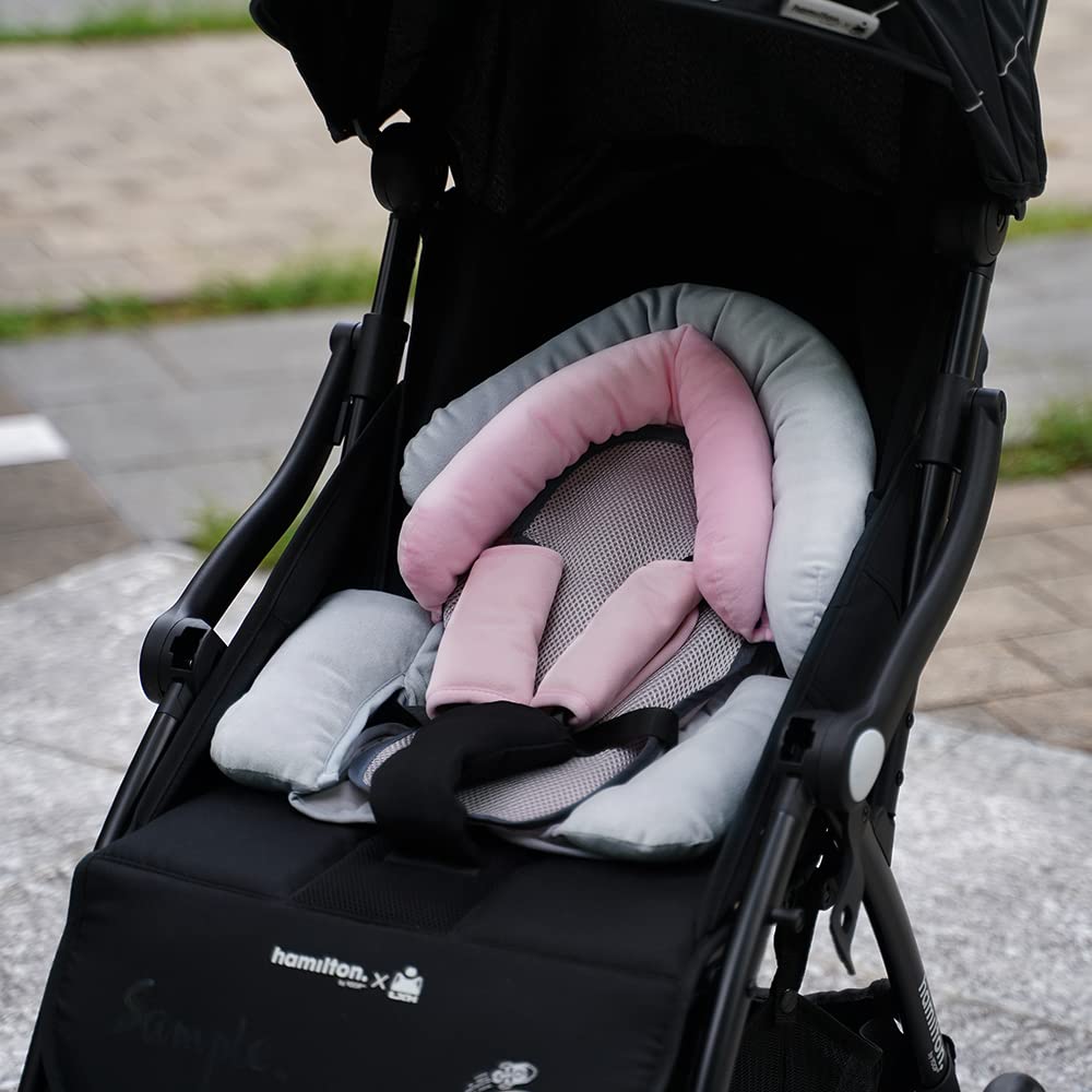 COOLBEBE Upgraded 3-in-1 Babybody Support for Newborn Infant Toddler - Extra Soft Car Seat Insert Cushion Pad, Perfect for Carseats, Strollers, Swings