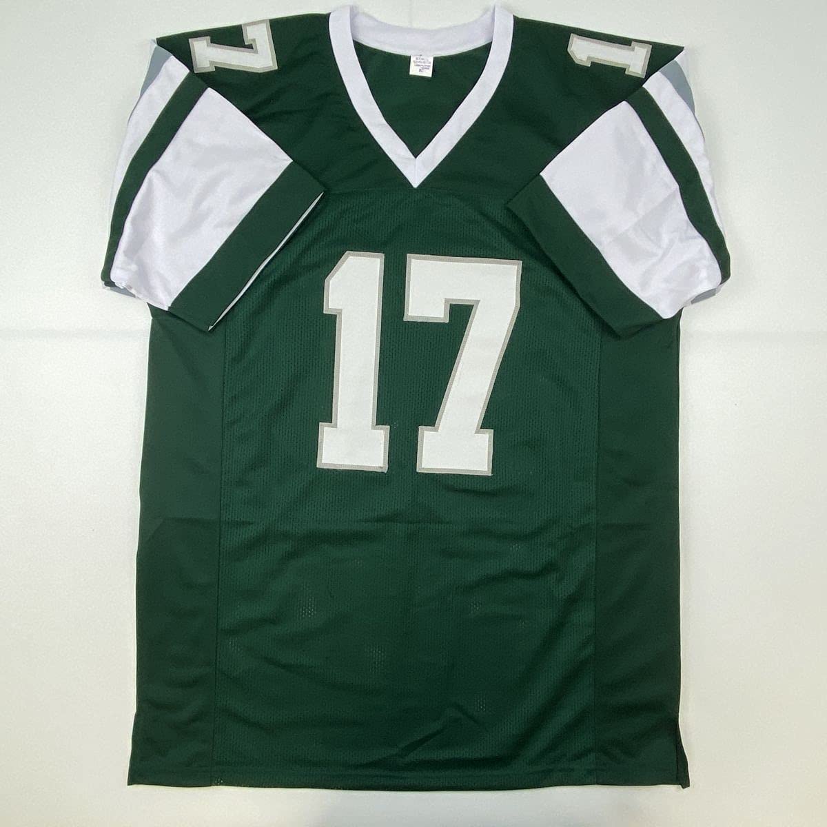 Autographed/Signed Harold Carmichael HOF 20 Philadelphia Green Football Jersey JSA COA