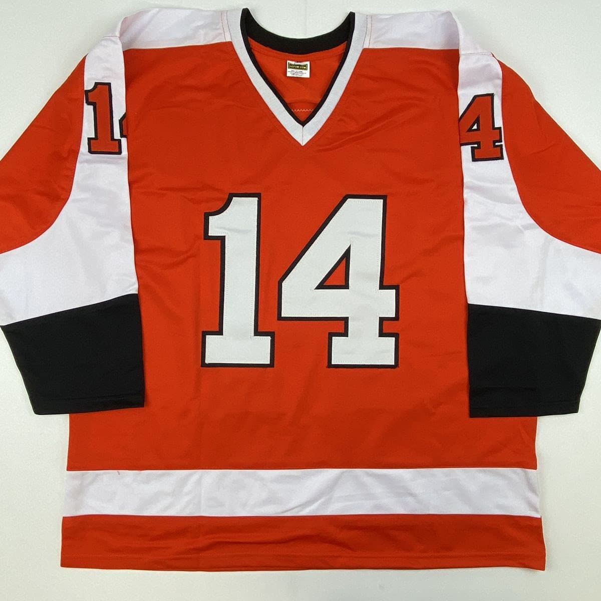 Autographed/Signed Sean Couturier Philadelphia Orange Hockey Jersey JSA COA