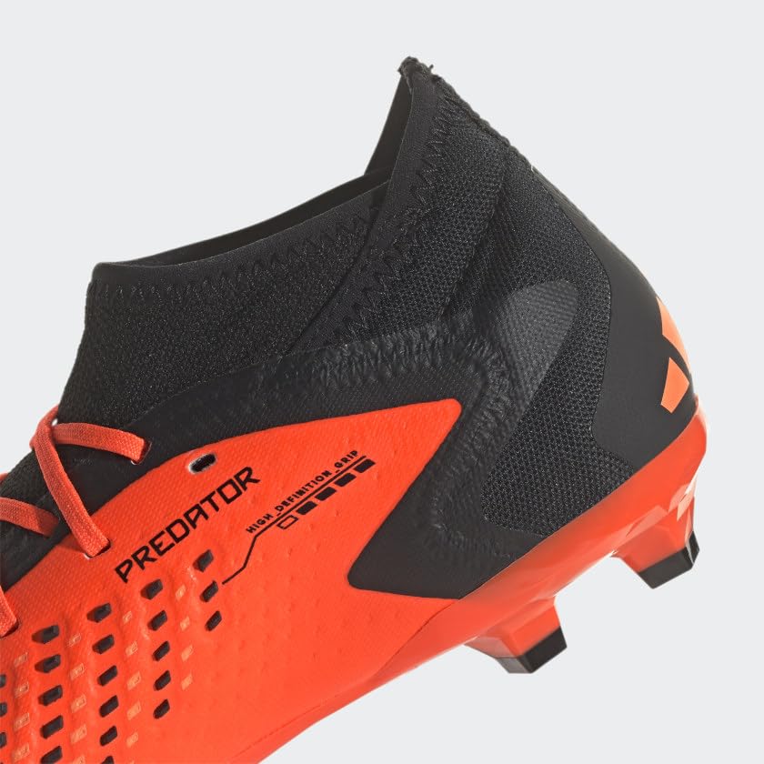 adidas Predator Accuracy.1 Firm Ground Soccer Cleats Kids', Orange, Size 4.5