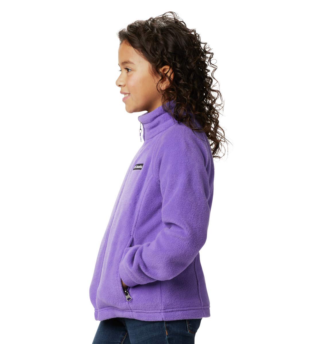 Columbia Girls Benton Springs Fleece Jacket, Lapis Blue, 3T