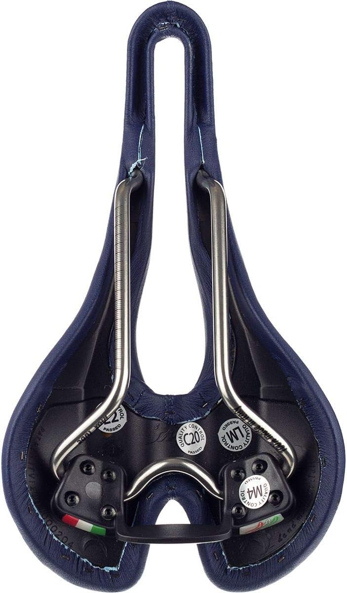 Selle SMP Pro Saddle with Steel Rails (Blue)