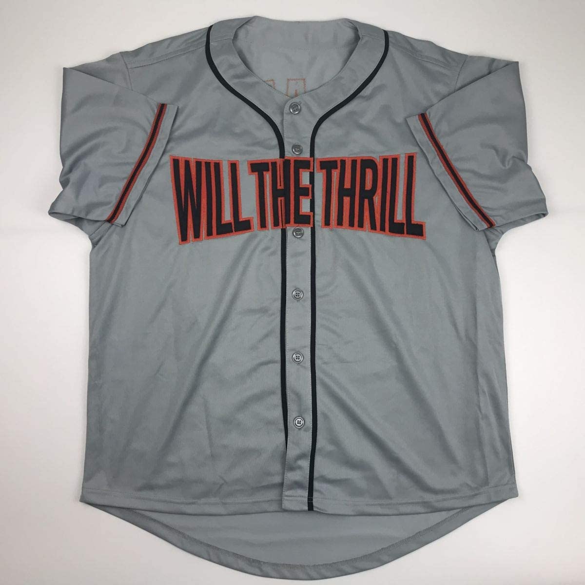 Autographed/Signed Will Clark San Francisco Grey Baseball Jersey JSA COA