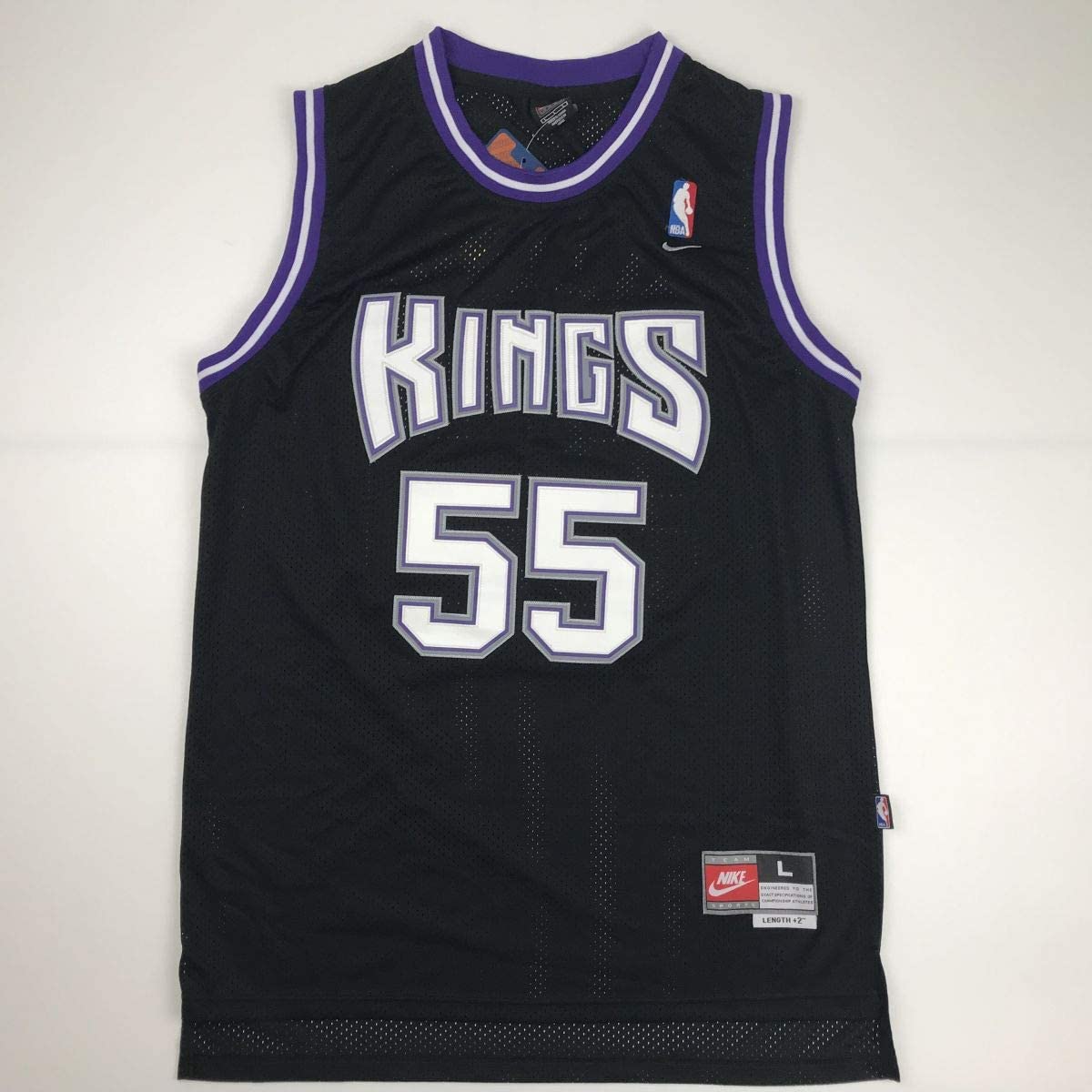 Autographed/Signed Jason Williams Sacramento Black Basketball Jersey Beckett BAS COA