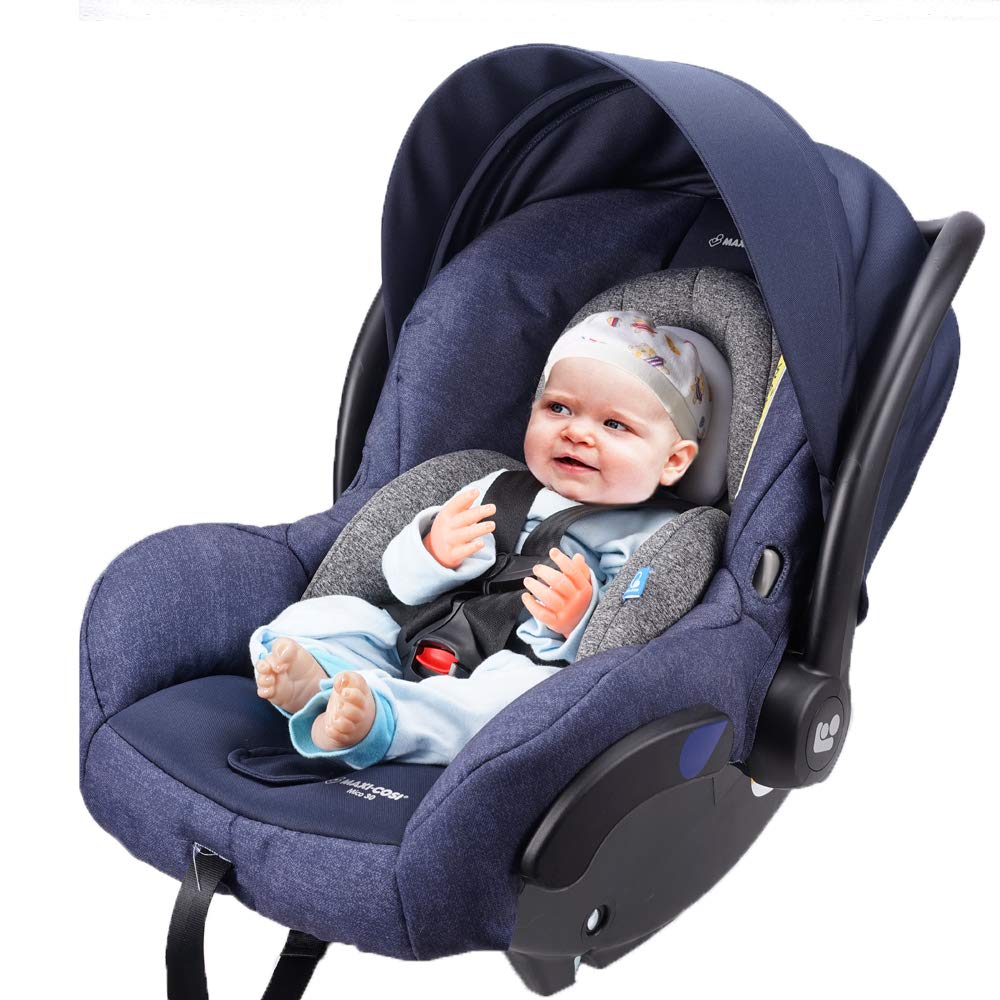 COOLBEBE Upgraded 3-in-1 Babybody Support for Newborn Infant Toddler - Extra Soft Car Seat Insert Cushion Pad, Perfect for Carseats, Strollers, Swings