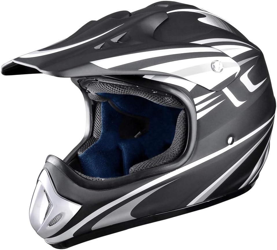 AHR Adult Offroad Dirt Bike Helmet Motocross ATV Dirtbike Outdoor BMX MX Full Face Motorcycle Helmet DOT Approved