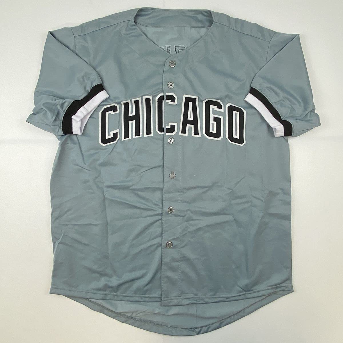 Autographed/Signed AJ A.J. Pierzynski Chicago Grey Baseball Jersey PSA/DNA COA