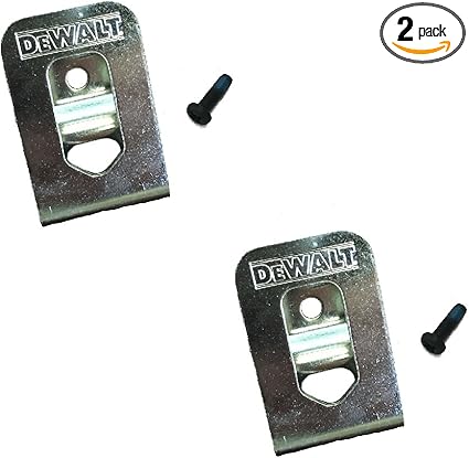 DEWALT N268241 Belt Hook Kit (2 Pack) , silver