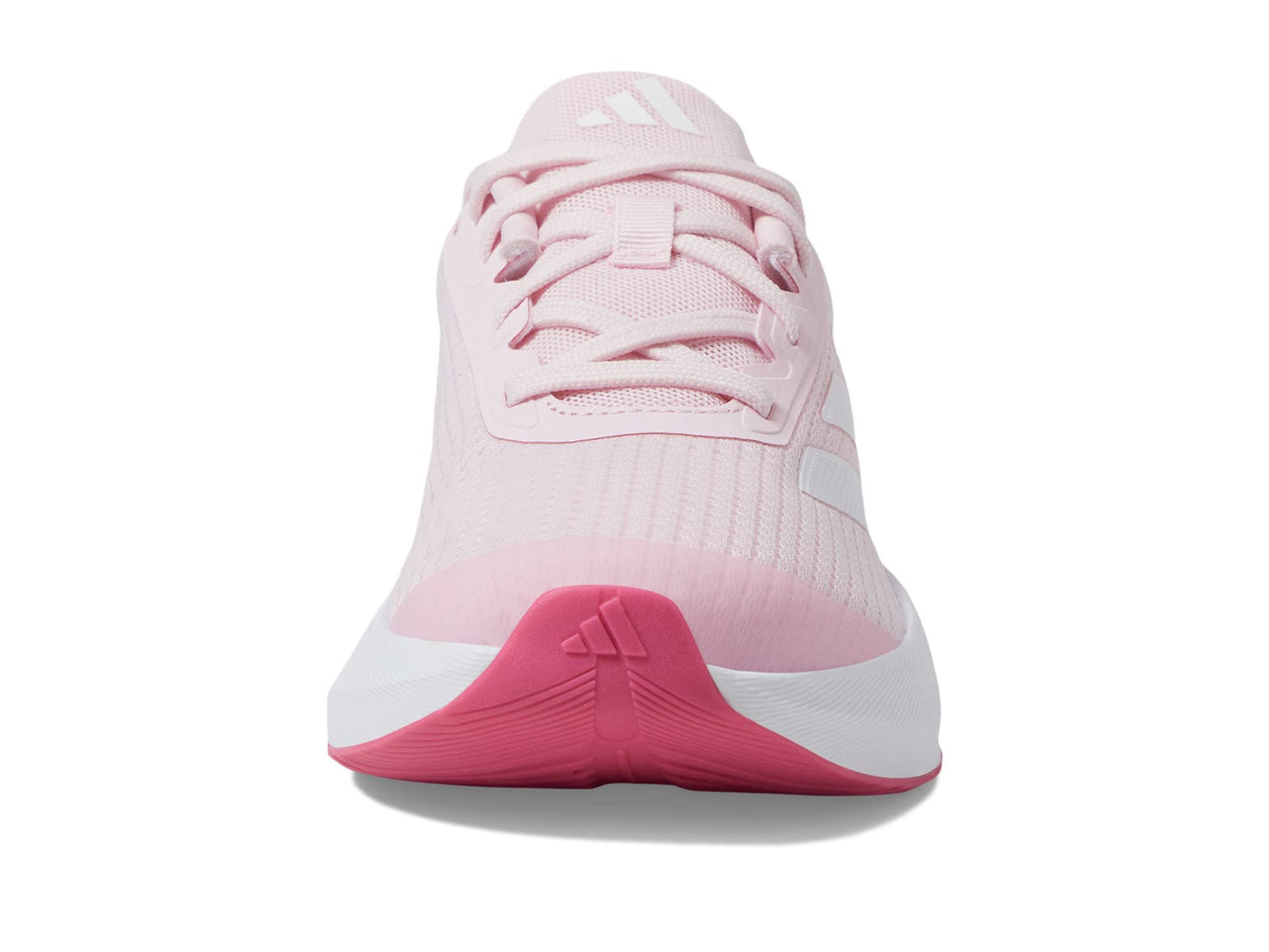 adidas Duramo SL Sneaker, Clear Pink/White/Pink Fusion, 2.5 US Unisex Little Kid