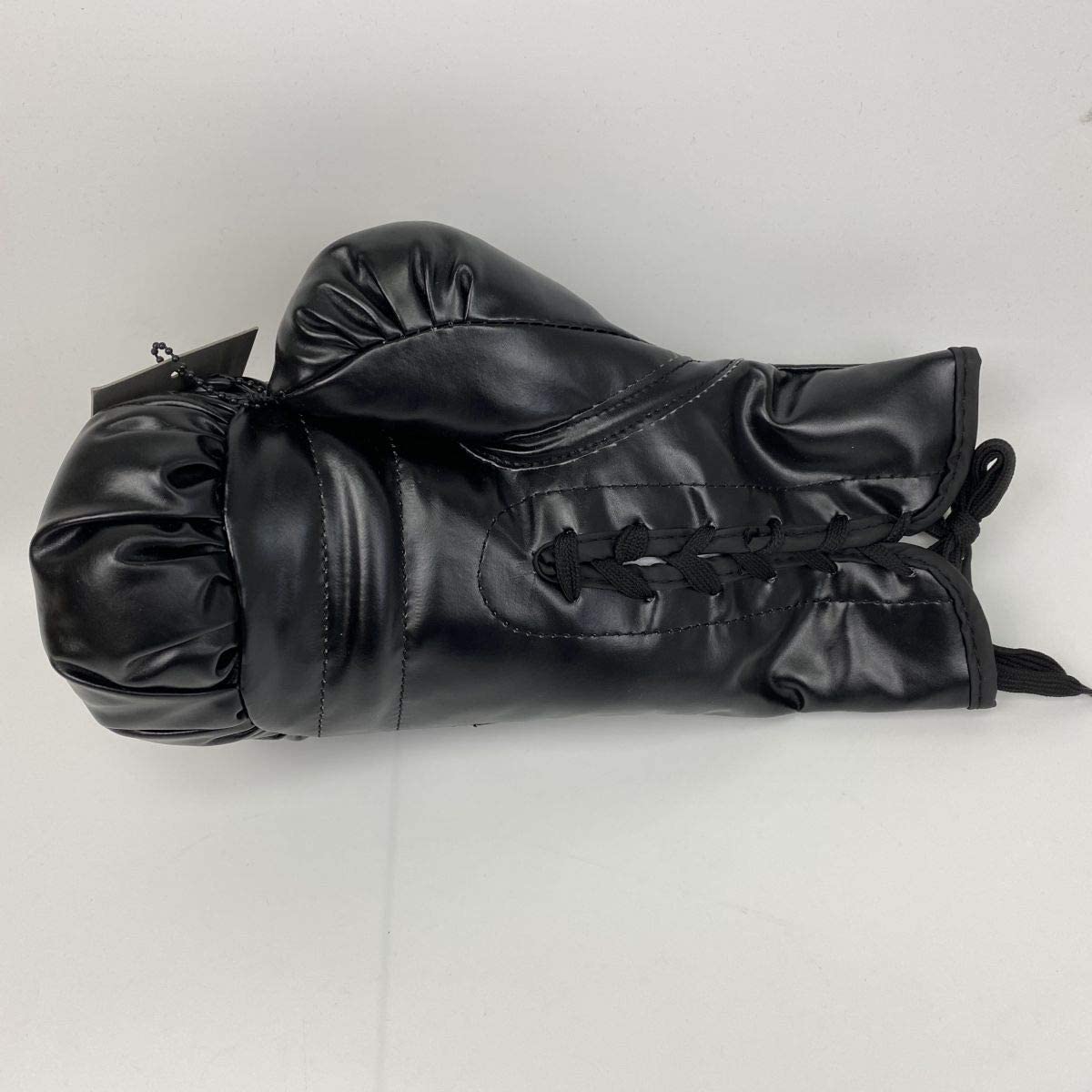 Autographed/Signed Mike Tyson Imperfect Black Everlast Boxing Glove Athlete Hologram COA