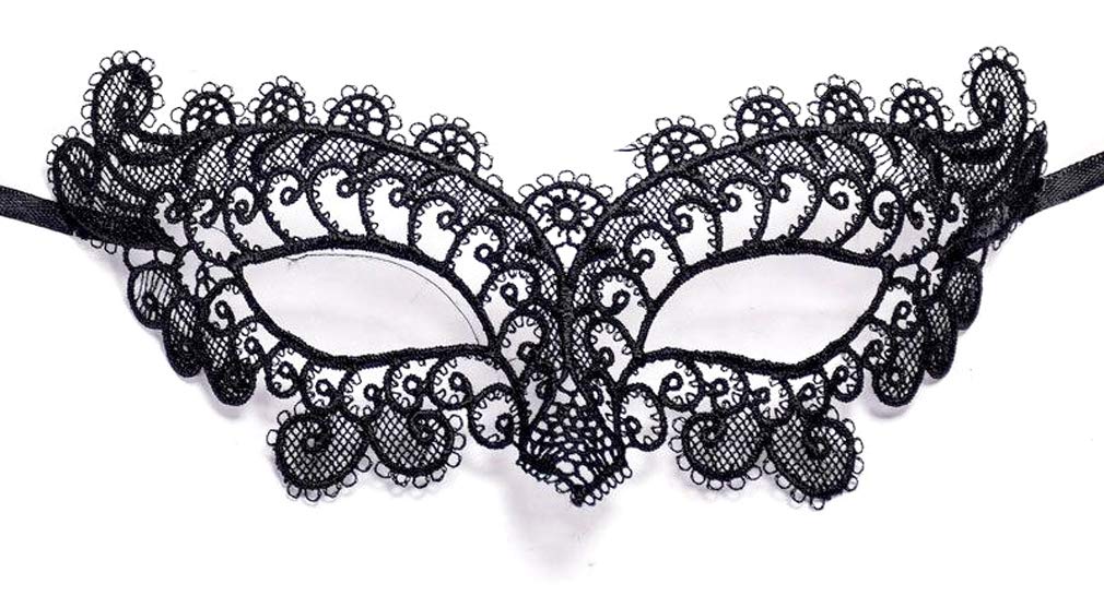 Black Cat Costume, Masquerade Mask, Lace Ears, Gloves, Tail, Choker Necklace