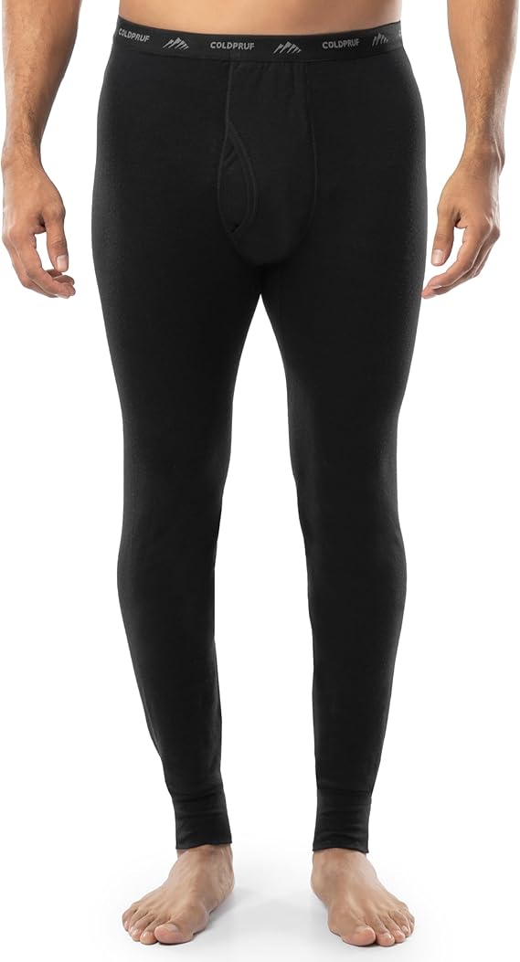 ColdPruf Men's Dual Layer Activewear Thermal Underwear Long Johns Pants