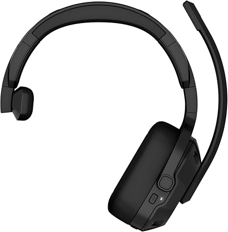 Garmin d—Ðzl_†¢ Headset 110, Premium Trucking Headset, Active Noise Cancellation, Long Battery Life, 60 Hours of Talk Time, Built-in LED Flashlight