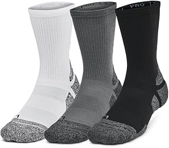 Under Armour Performance Tech Pro Crew Socks 3 Pack