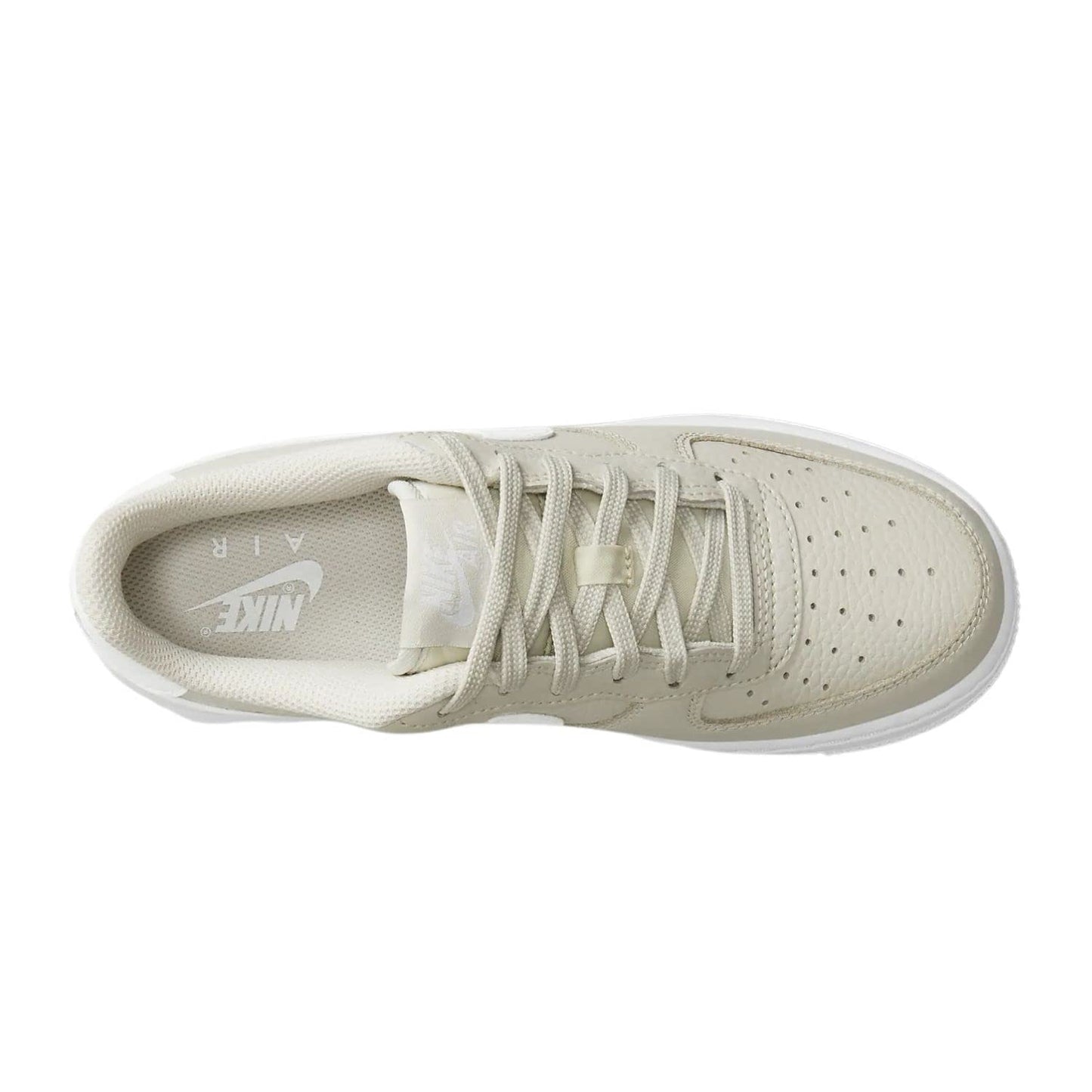 Nike Youth Air Force 1 GS CT3839 001 Light Bone - Size 5Y