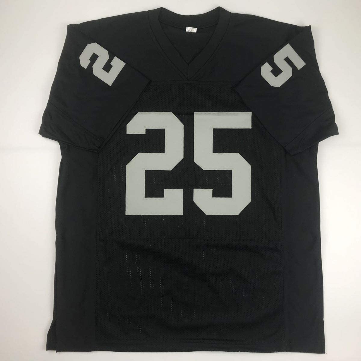 Autographed/Signed Fred Biletnikoff HOF 88 Oakland Black Football Jersey JSA COA