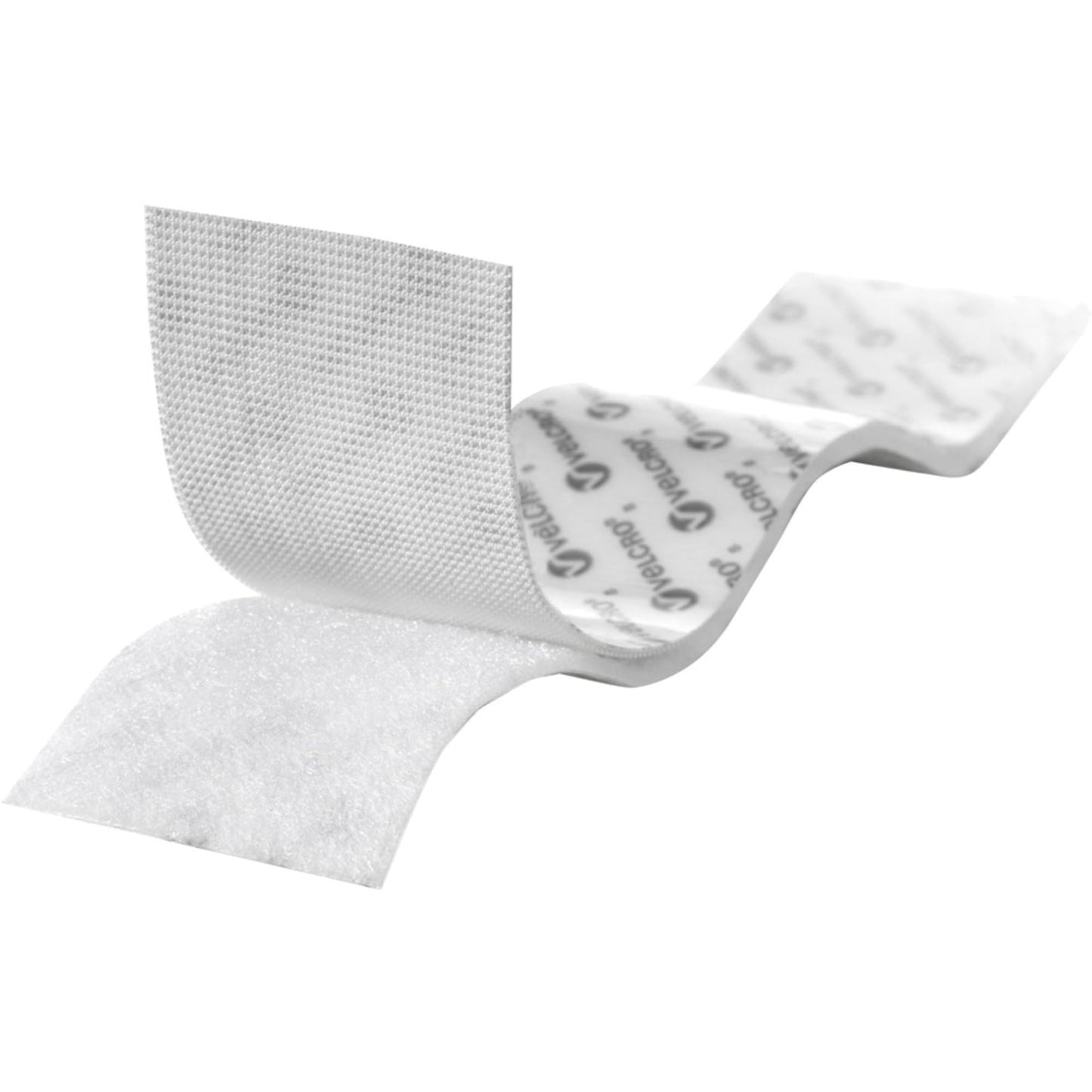 VELCRO 25 Ft Bulk Roll 2" Wide, Industrial Strength Strong Hold - White
