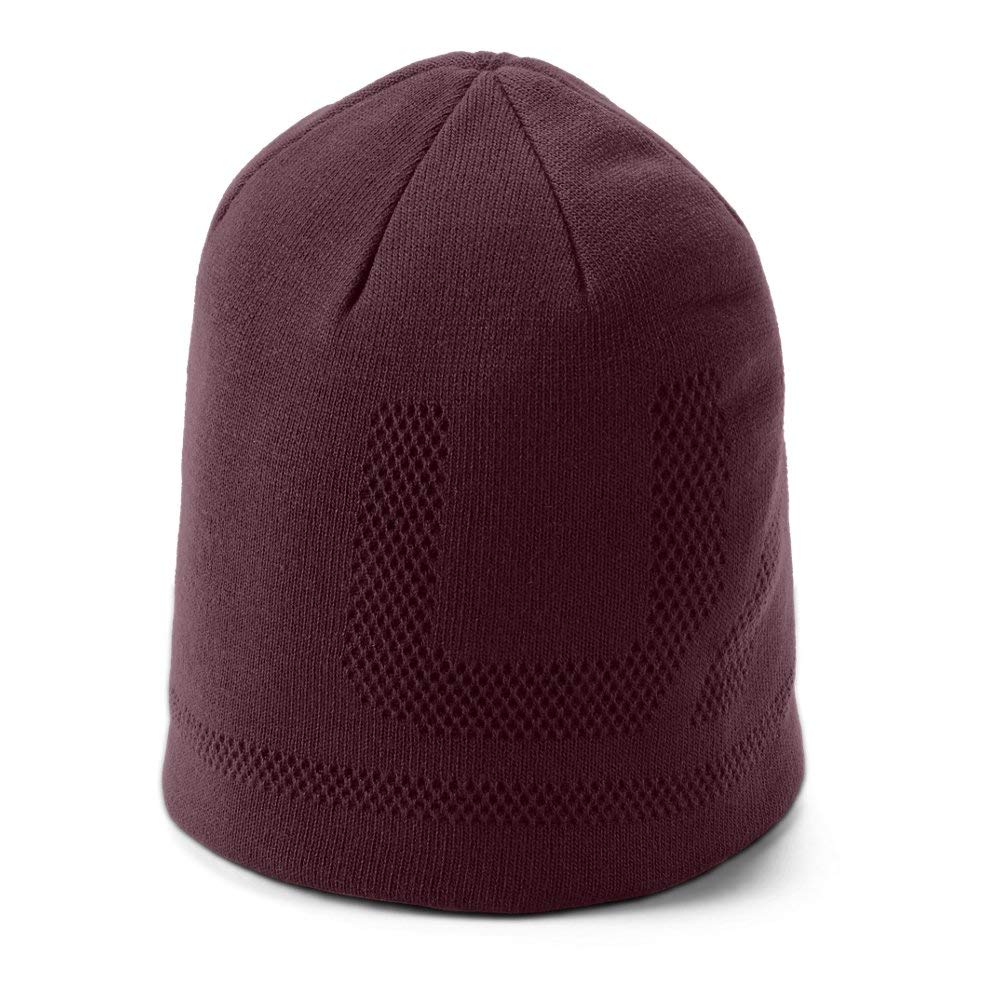 Under Armour Men's Billboard Beanie 3.0, Dark Maroon (600)/Dark Maroon, One Size Fits All
