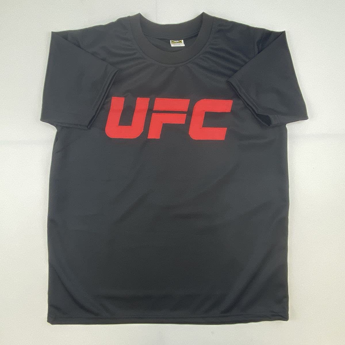 Autographed/Signed Dustin Poirier UFC MMA Black Ultimate Fighting Jersey Shirt PSA/DNA COA