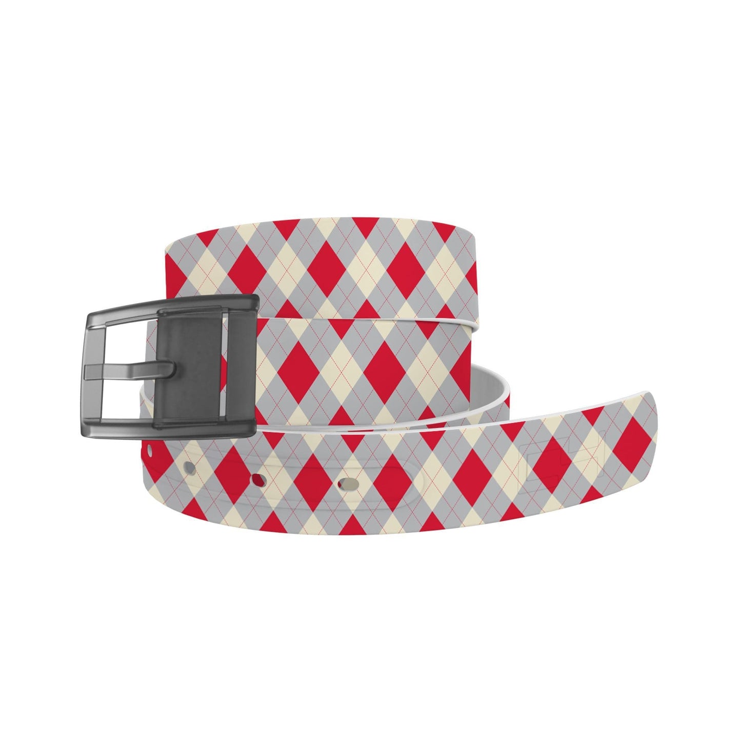 Nebraska Argyle Team Spirit Belt