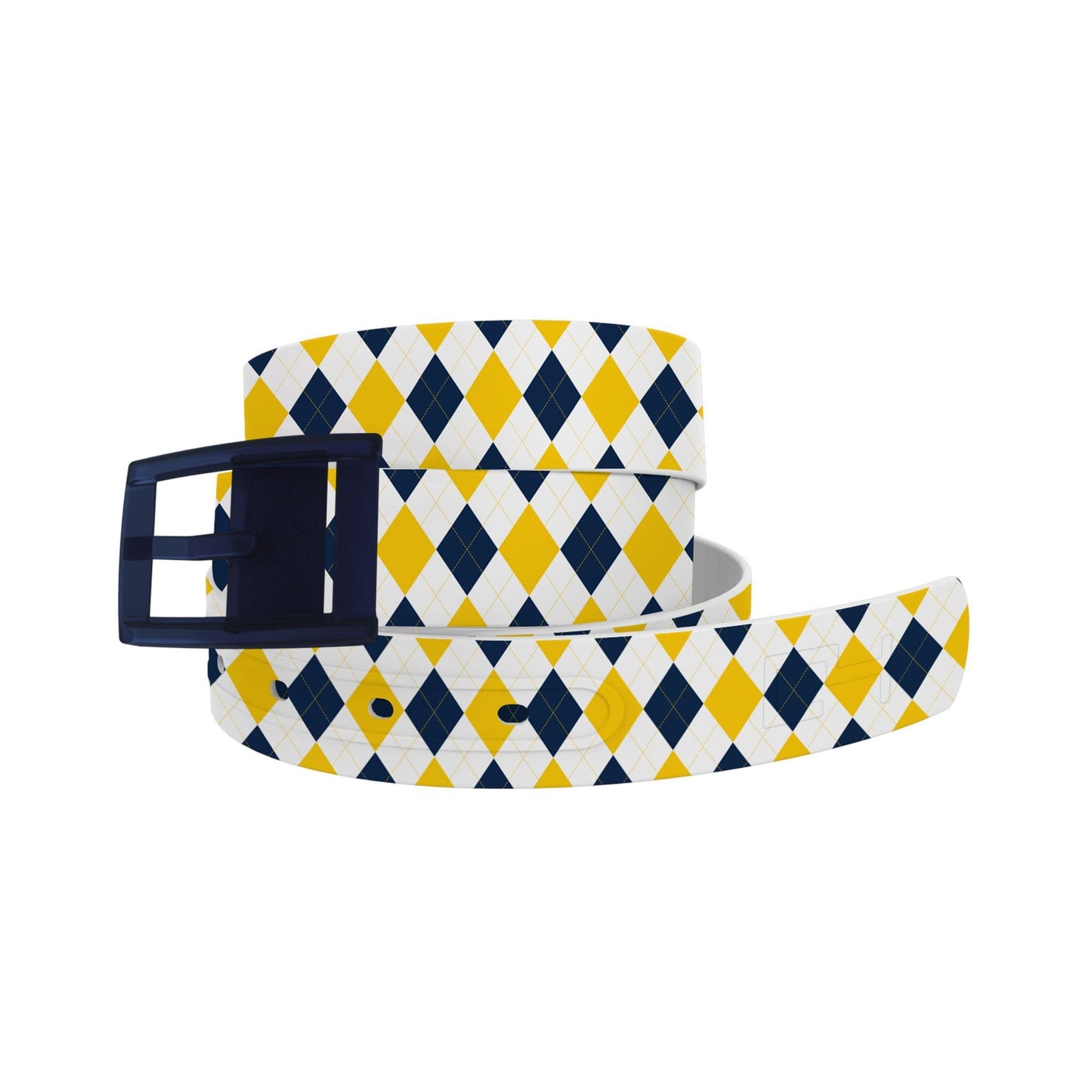 Michigan Argyle Team Spirit Belt