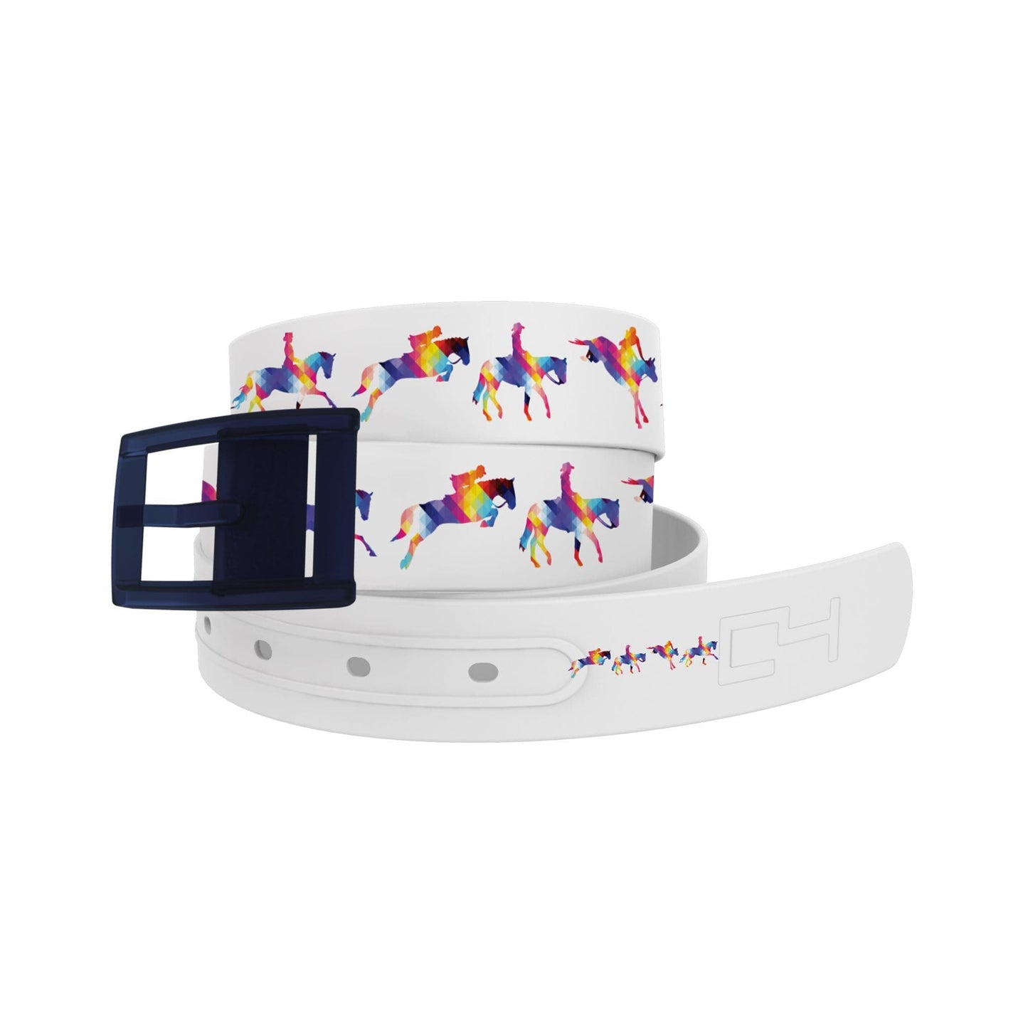 C4 Equestrian Geometric Belt