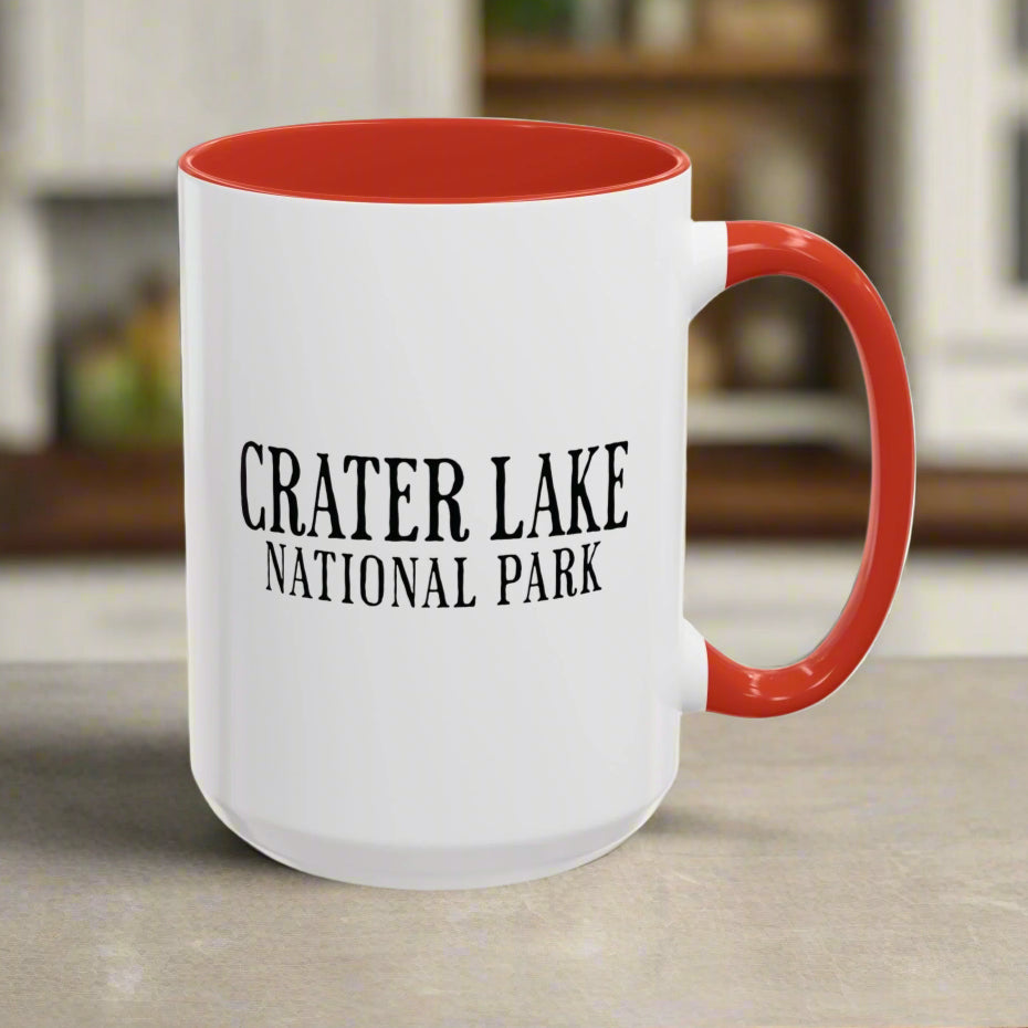 Crater Lake Colored Coffee Mug 11oz 15oz National Park Cup