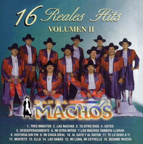 Banda Machos - 16 Reales Hits 2 - Music CD