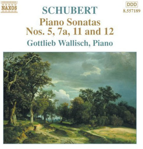 Schubert / Wallisch - Piano Sonatas 5 7a 11 & 12 - Music CD