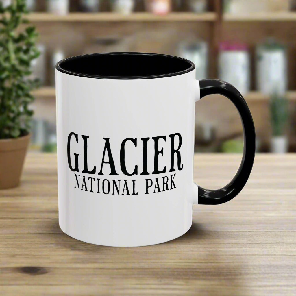 Glacier National Park Big Horned Sheep Colored Coffee Mug 11oz 15oz