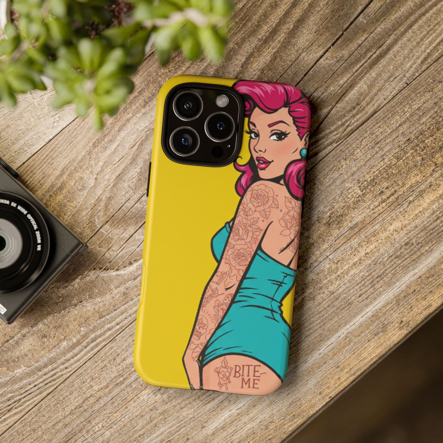 Bite Me Beauty Tough Phone Case