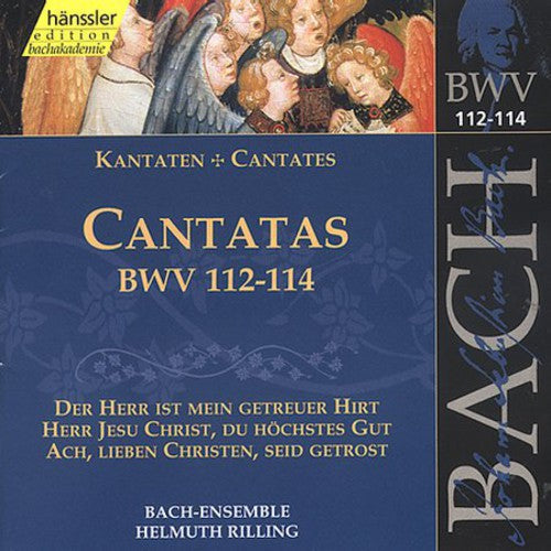 Bach / Gachinger Kantorei / Rilling - Sacred Cantatas Bwv 112-114 - Music CD