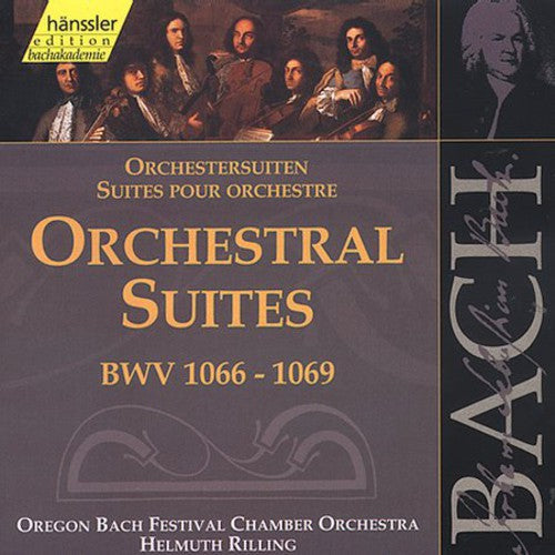 Bach / Rilling - Orchestral Suites Bwv 1066-1069 132 - Music CD