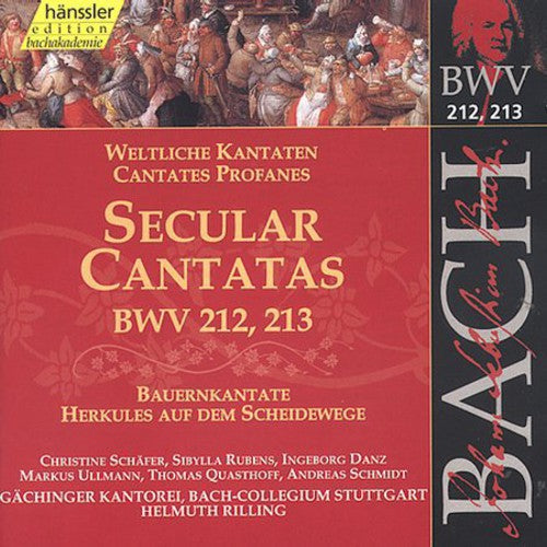 Bach / Gachinger Kantorei / Rilling - Secular Cantatas Bwv 212-213 - Music CD