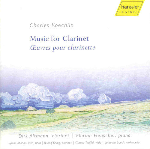 Koechlin / Konig / Altmann / Henschel - Music For Clarinet - Music CD