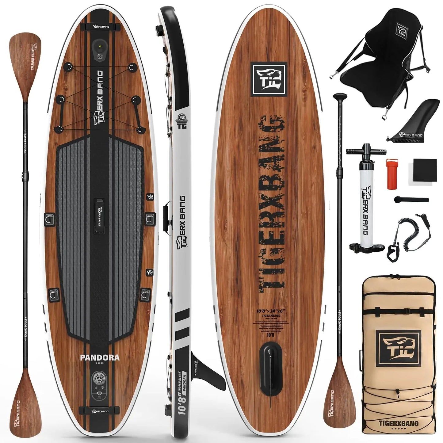 TIGERXBANG Paddle Board 10.8 Stand Up Paddle Board
