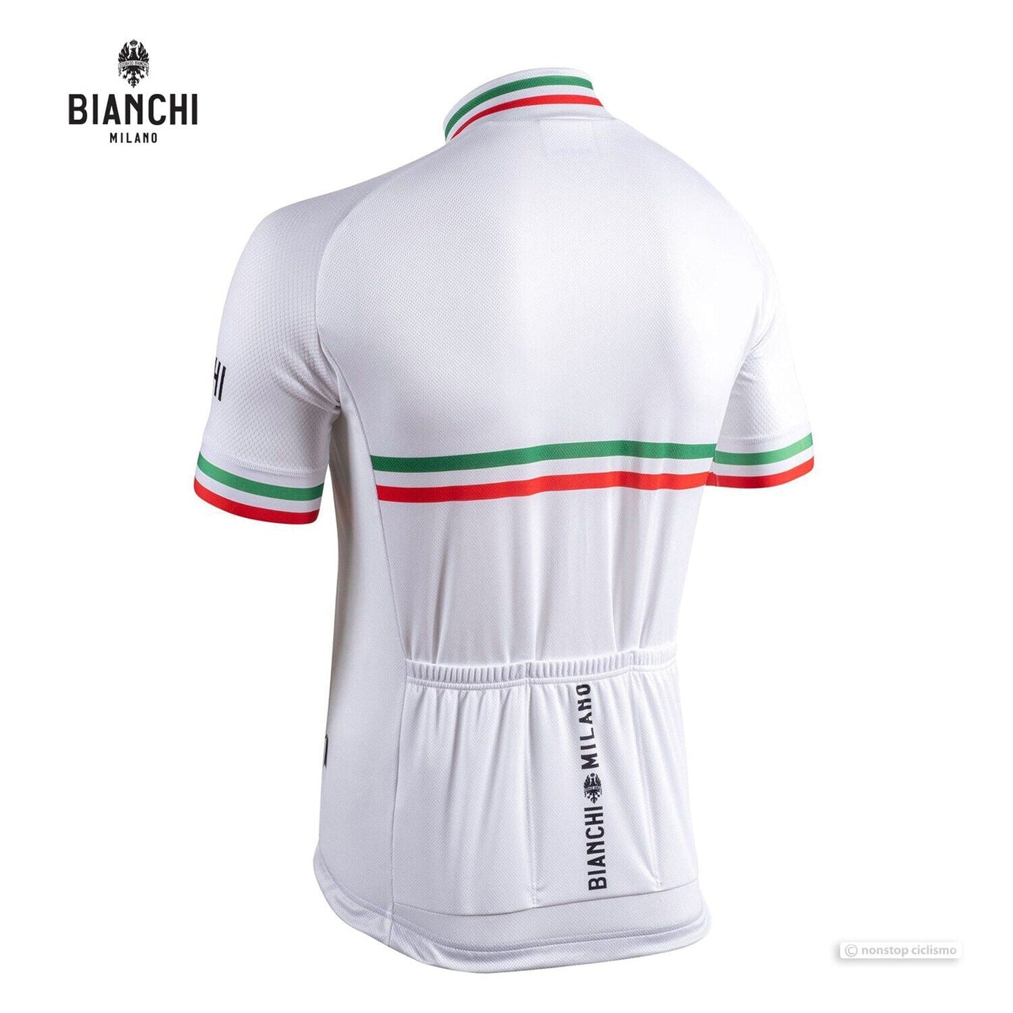 Bianchi Isalle Men's Cycling Jersey (White) S, M, L, XL, 2XL